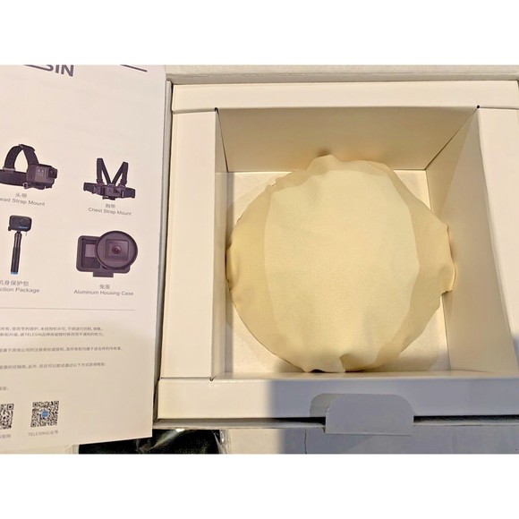 TELESIN 6'' 30M Underwater Housing Dome Port Floaty Hand Grip for GoPro Hero 8 - Picture 9 of 10